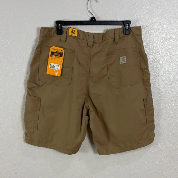 Carhartt Men’s Khaki/Tan Cargo Work Shorts,Size 42 ,Loose Fit Canvas - Picture 10 of 17